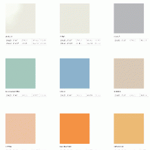 Σειρά Colori:(Γκάμα χρωμάτων) 20x20cm